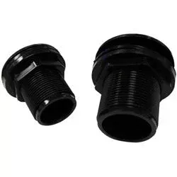 1-1-2-inch-slip-by-slip-bulkhead-black 1-1/2 inch Slip by Slip Bulkhead – Black