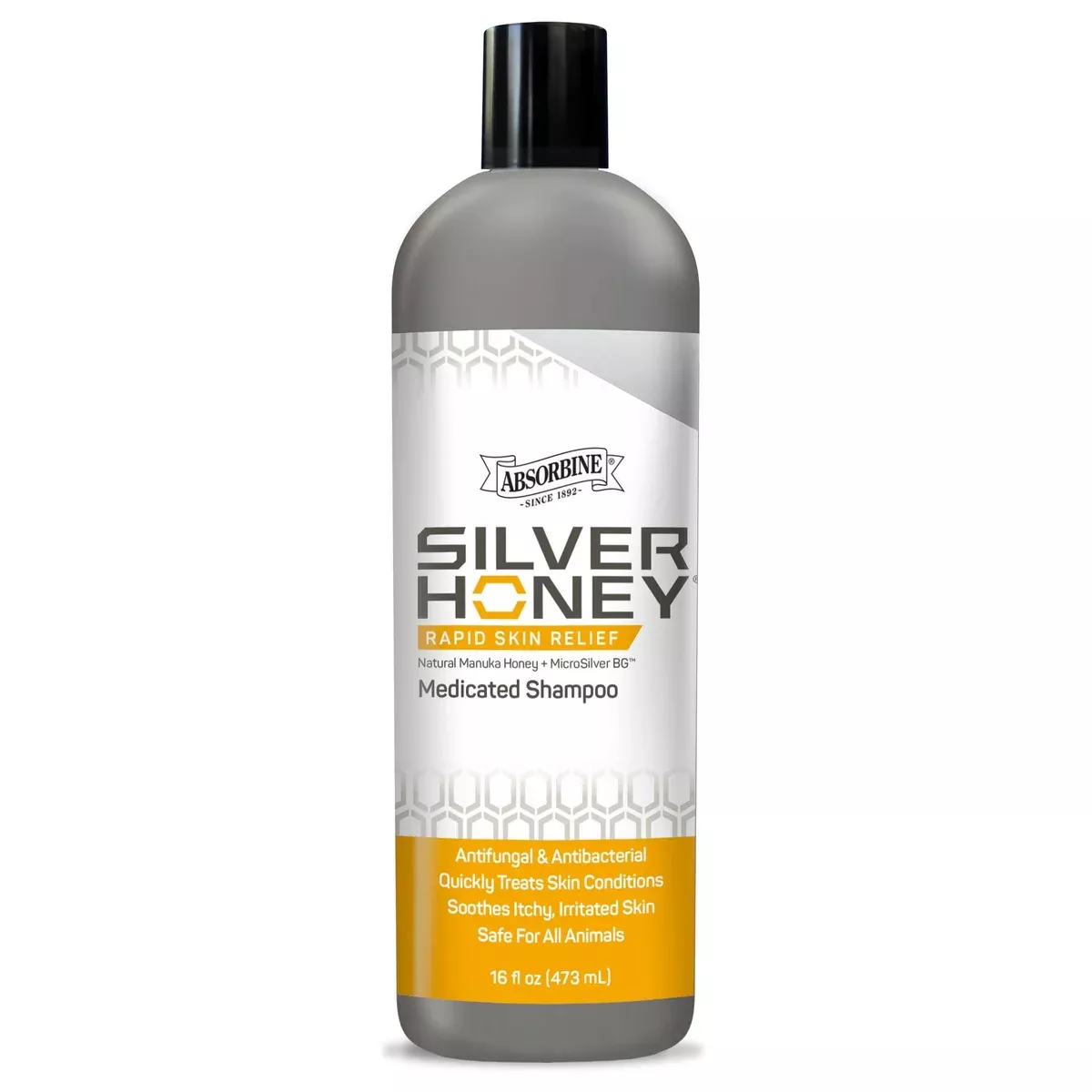 absorbine-pet-silver-honey-rapid-relief-medicated-shampoo-16-oz Absorbine Pet Silver Honey Rapid Relief Medicated Shampoo – 16 oz