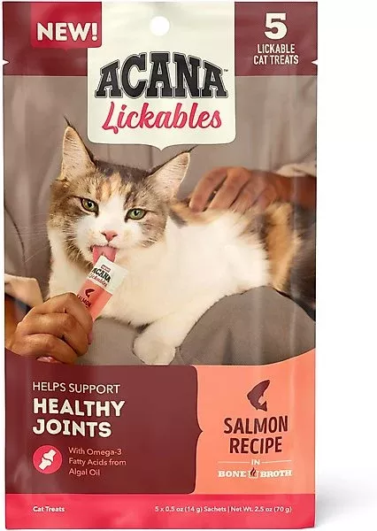 acana-salmon-natural-recipe-lickable-cat-treats ACANA Salmon Natural Recipe Lickable Cat Treats