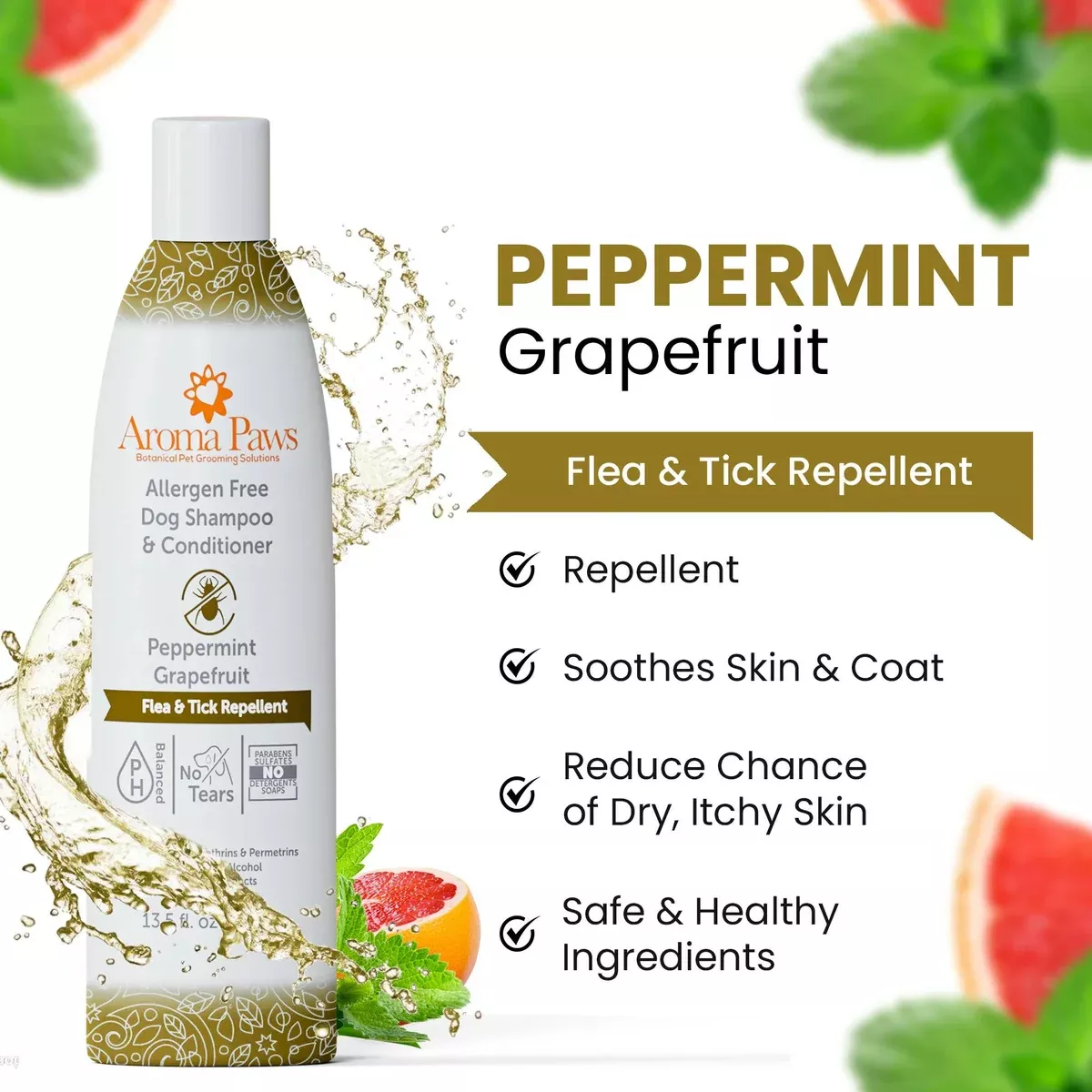 aroma-paws-13-5-oz-shampoo-allergen-free-bug-repellent Aroma Paws - 13.5 Oz Shampoo Allergen Free Bug Repellent