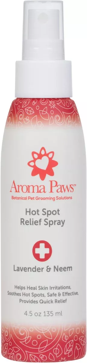 aroma-paws-hot-spot-relief-spray-soothing-treatment-4-5-oz Aroma Paws Hot Spot Relief Spray - Soothing Treatment - 4.5 oz