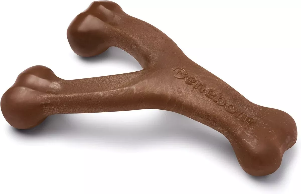 benebone-dog-wishbone-peanut-butter-flavor-chew-toy Benebone Dog Wishbone Peanut Butter Flavor Chew Toy