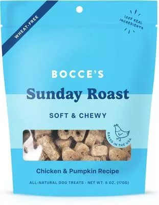 bocce-s-bakery-sunday-roast-chicken-pumpkin-recipe-soft-chewy-dog-treats-6-oz-ba Bocce's Bakery Sunday Roast Chicken & Pumpkin Recipe Soft & Chewy Dog Treats, 6-oz bag