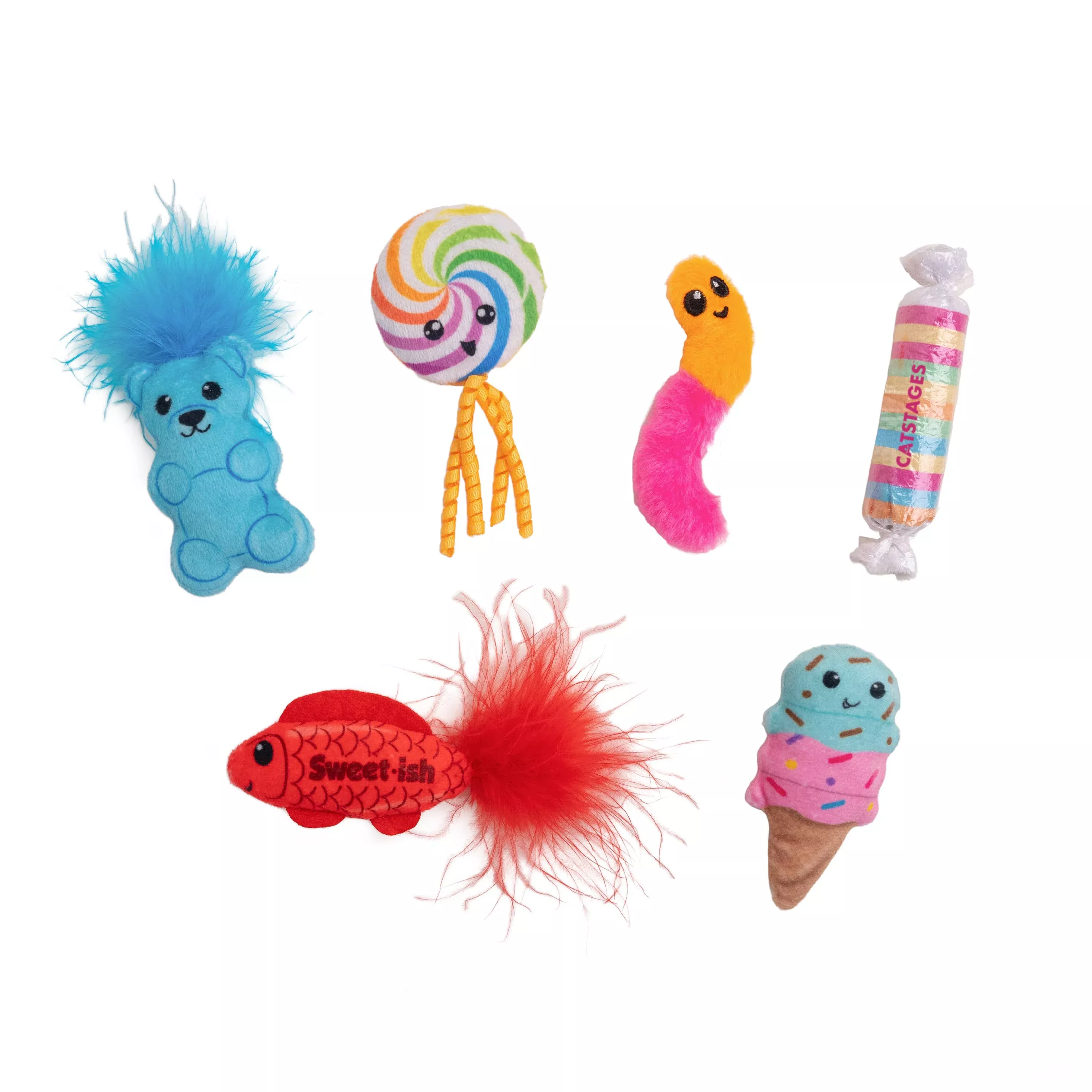 catstages-kitty-sweet-treats-cat-toys-6-pk Catstages Kitty Sweet Treats Cat Toys 6 Pk