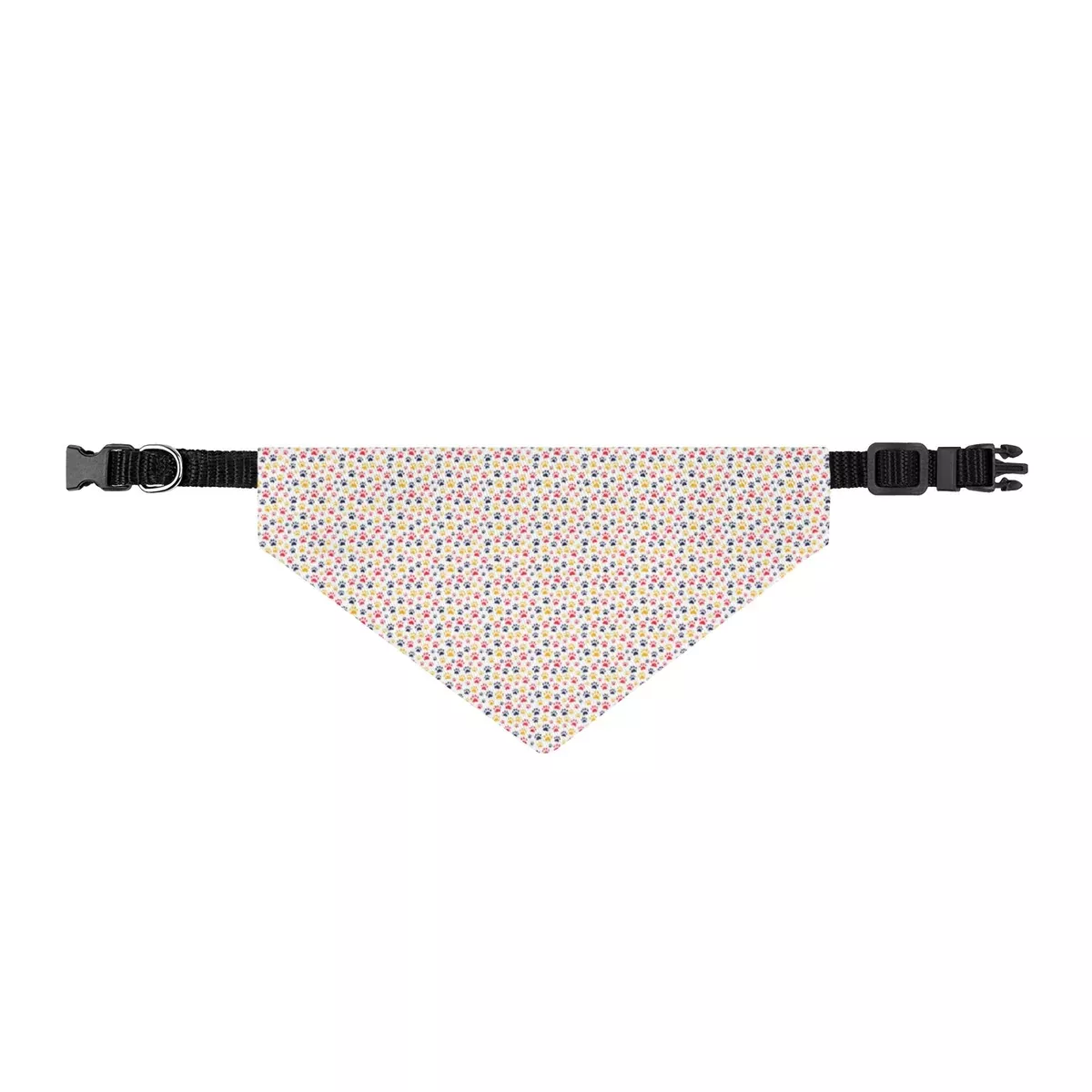colorful-paw-print-pet-bandana-collar-vibrant-dog-cat-scarf Colorful Paw Print Pet Bandana Collar — Vibrant Dog/Cat Scarf