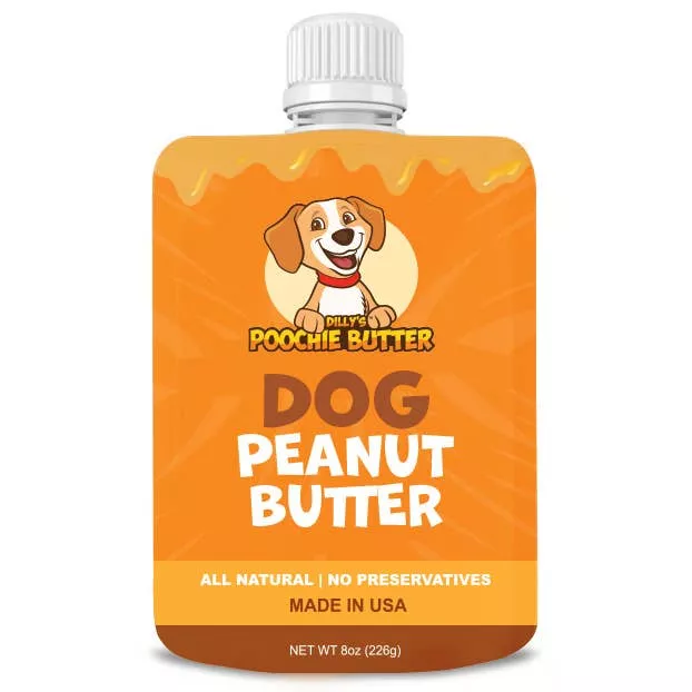 dilly-s-poochie-butter-dog-peanut-butter-squeeze-pack Dilly's Poochie Butter Dog Peanut Butter Squeeze Pack