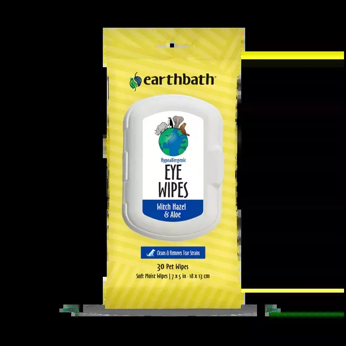 Earthbath Hypo Allergenic Eye Wipes w/ Witch Hazel & Aloe