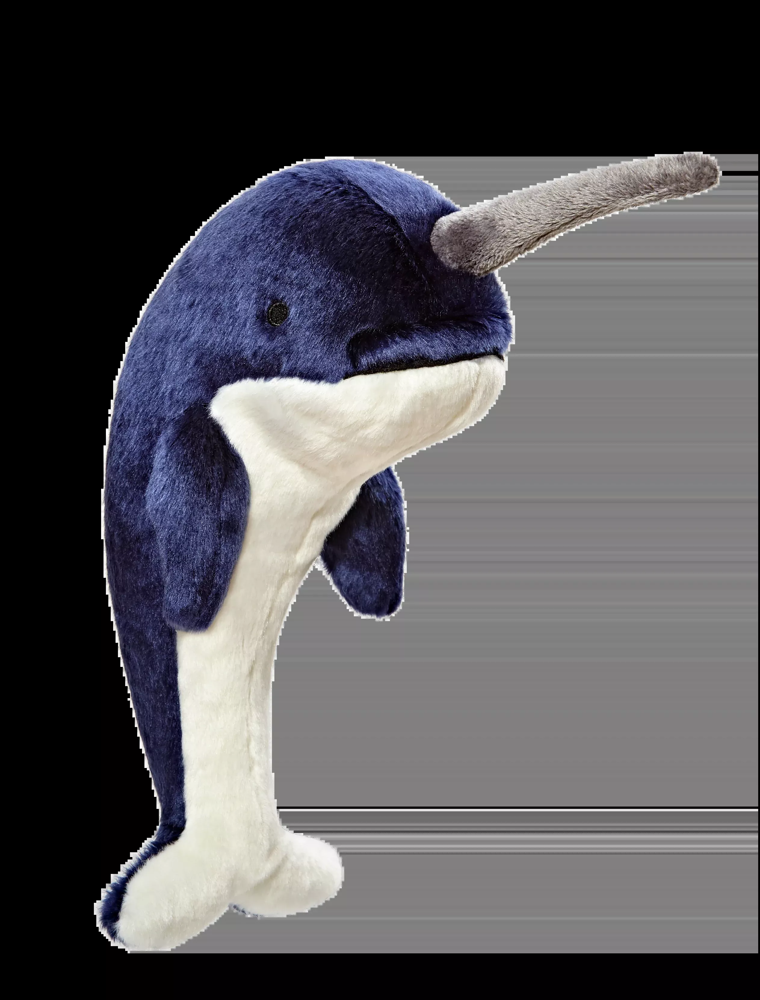 fluff-tuff-bleu-narwhal-plush-dog-toy Fluff & Tuff "Bleu" Narwhal Plush Dog Toy