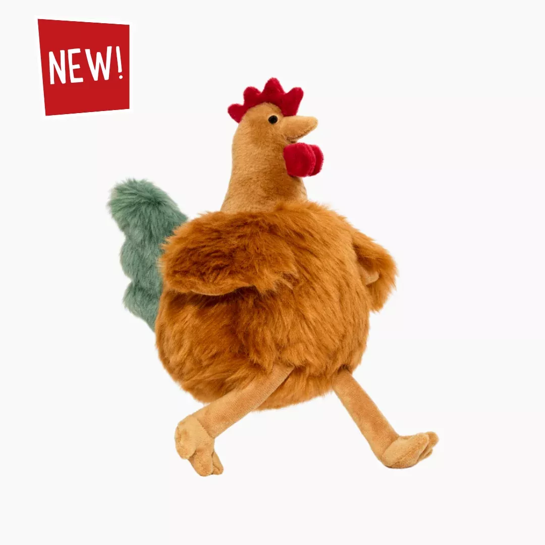 fluff-tuff-chandler-chicken-plush-dog-toy Fluff & Tuff "Chandler" Chicken Plush Dog Toy