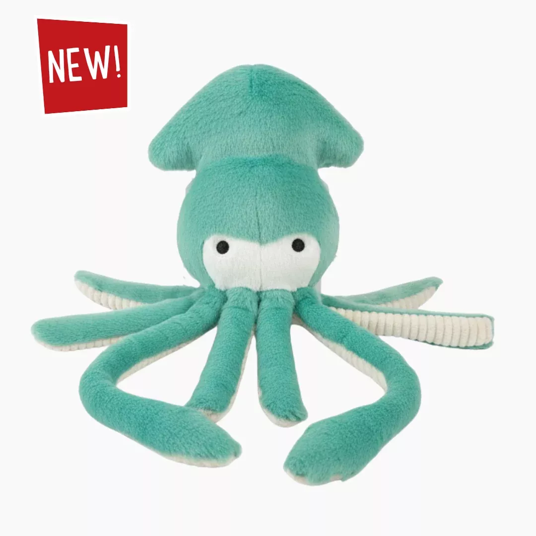 fluff-tuff-claude-squid-plush-dog-toy-squeakerless Fluff & Tuff "Claude" Squid Plush Dog Toy (Squeakerless)