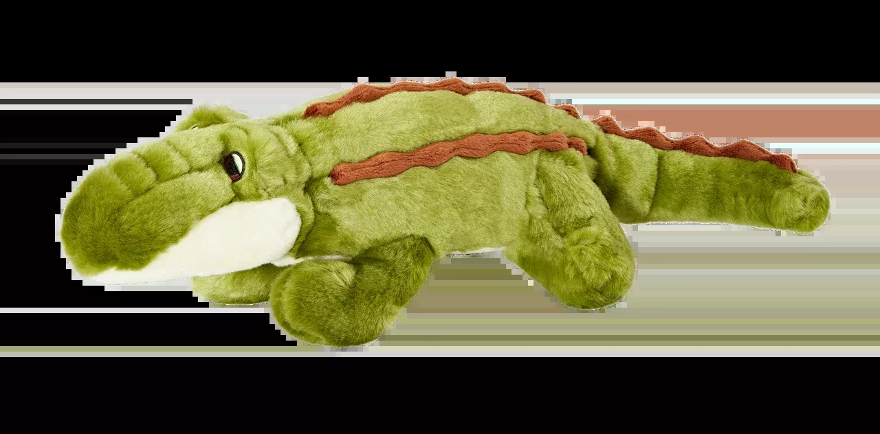 fluff-tuff-georgia-gator-plush-dog-toy Fluff & Tuff "Georgia" Gator Plush Dog Toy