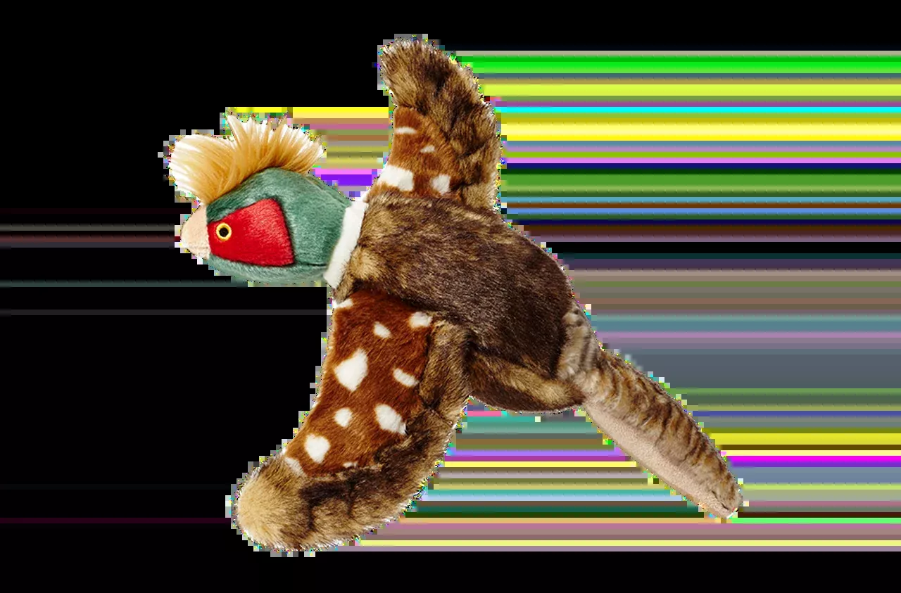 fluff-tuff-ike-pheasant-plush-dog-toy Fluff & Tuff "Ike" Pheasant Plush Dog Toy