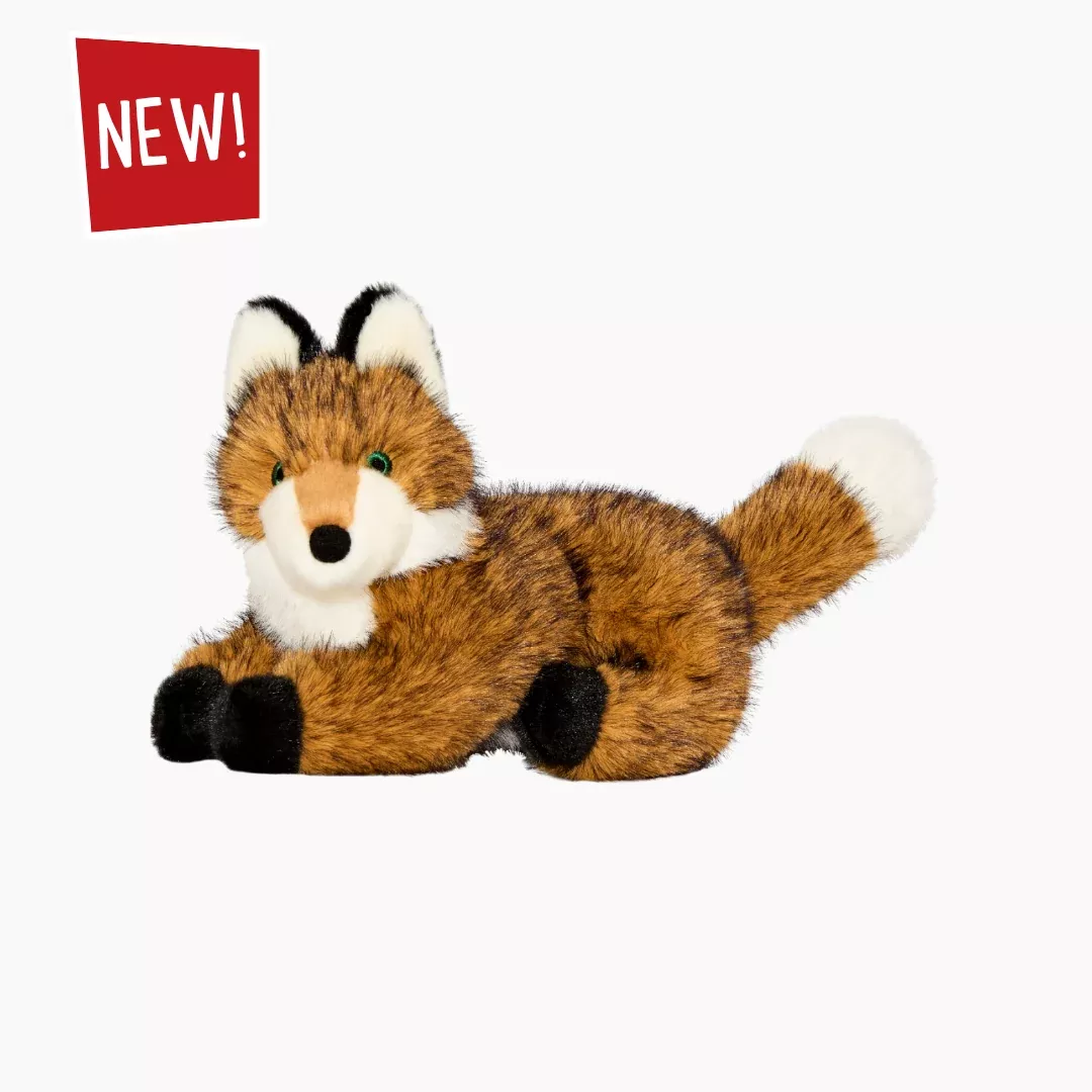 fluff-tuff-jasper-fox-plush-dog-toy-squeakerless Fluff & Tuff "Jasper" Fox Plush Dog Toy (Squeakerless)