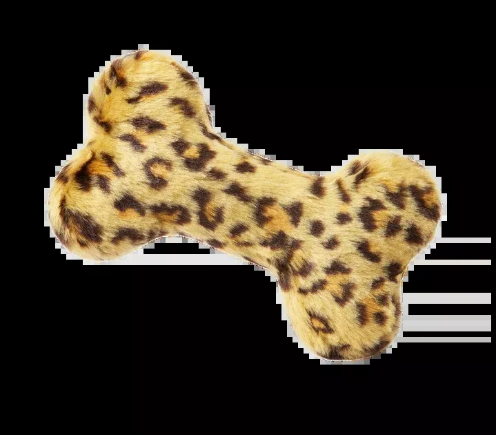 fluff-tuff-leopard-bone-s Fluff & Tuff Leopard Bone (S)