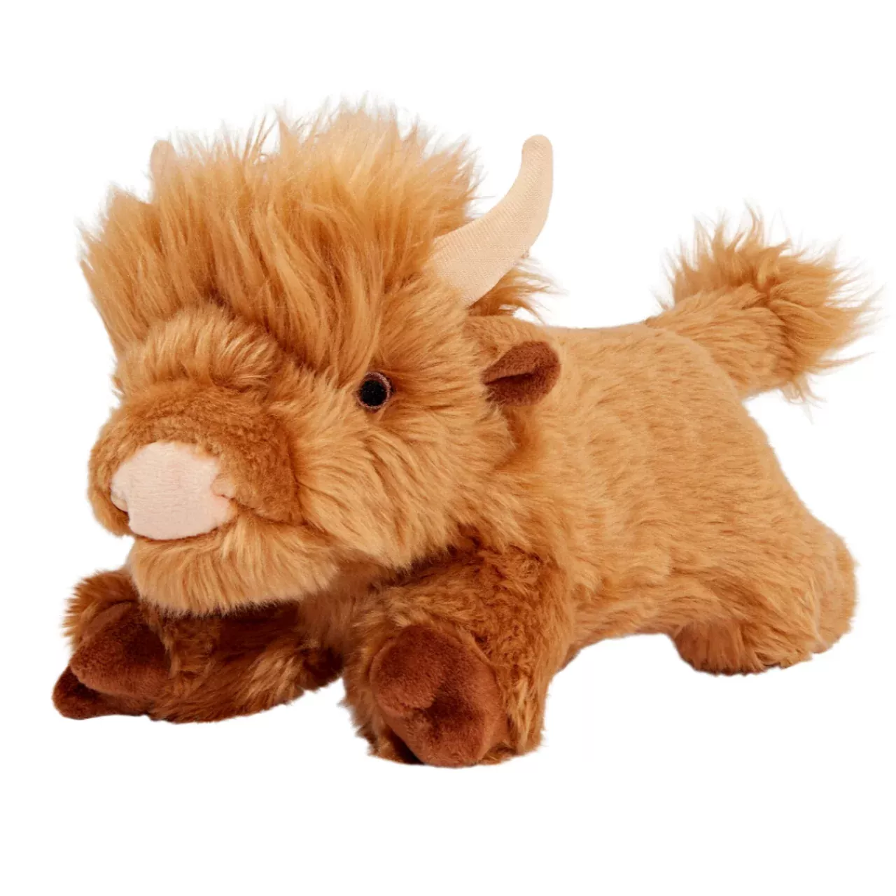 fluff-tuff-shaggy-highland-cow-plush-dog-toy Fluff & Tuff "Shaggy" Highland Cow Plush Dog Toy