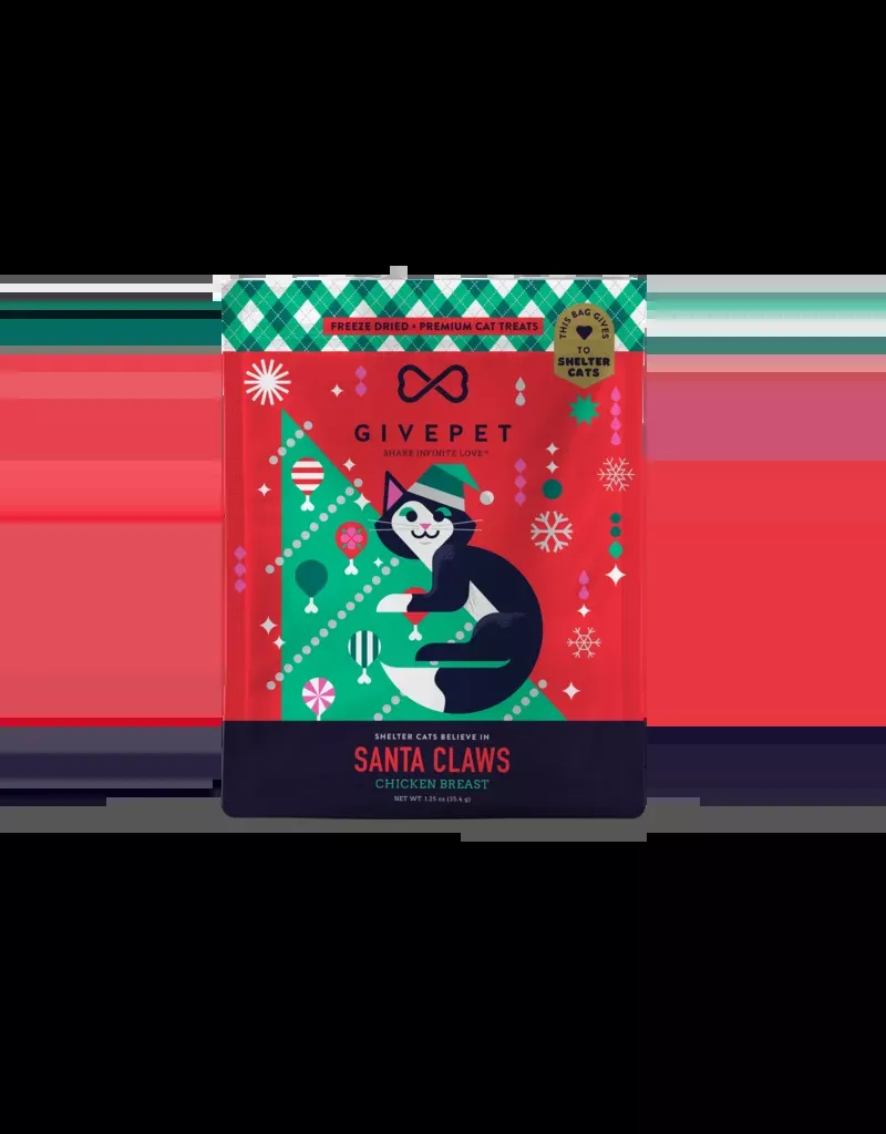 GivePet "Santa Claws" Cat Treats
