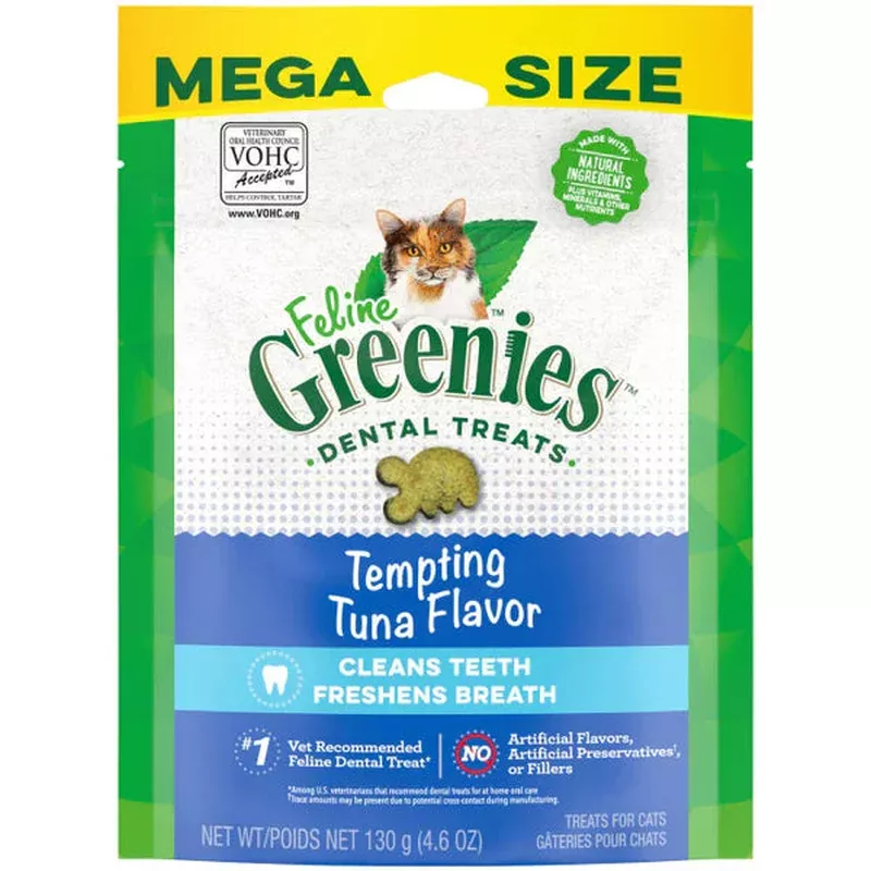 greenies-feline-tuna-flavour-dental-treats-cats-130-gm Greenies – Feline Tuna Flavour Dental Treats For Cats 130 Gm