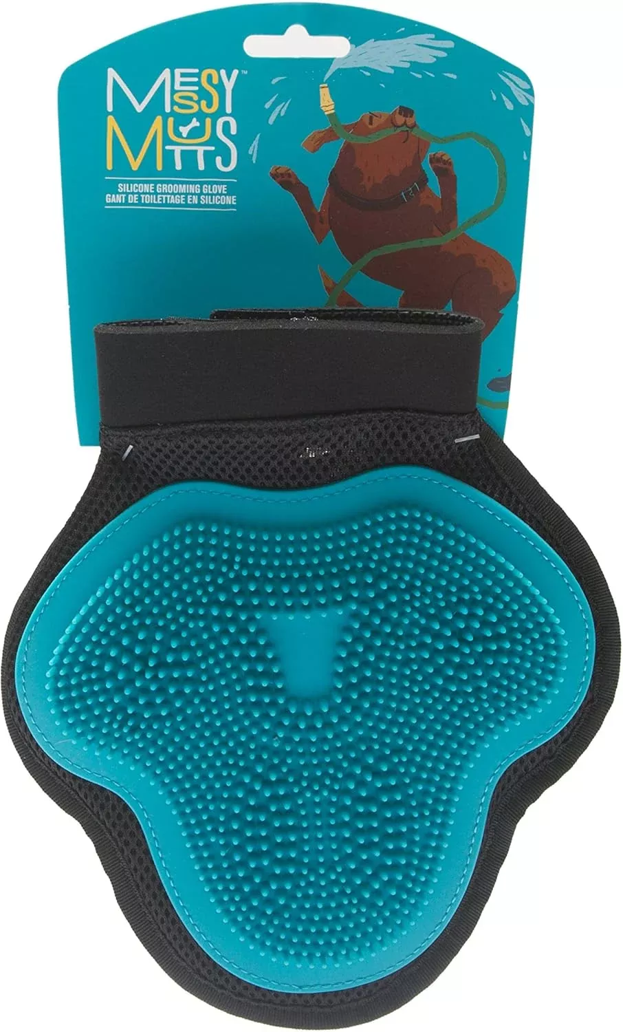 messy-mutts-dog-silicone-grooming-glove Messy Mutts Dog Silicone Grooming Glove