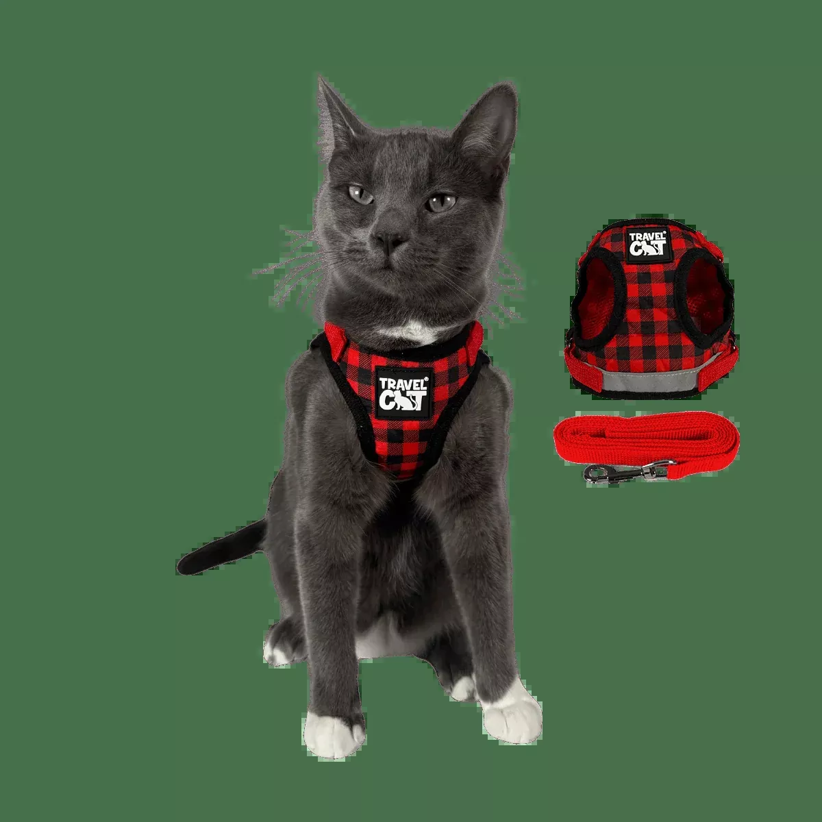 pawsitively-plaid-limited-edition-cat-harness-leash-set "The Pawsitively Plaid" Limited Edition Cat Harness & Leash Set