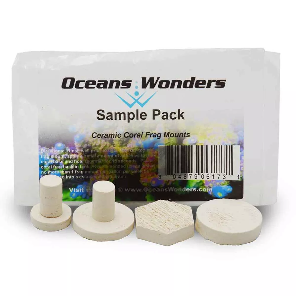 sample-ceramic-coral-frag-mounts-oceans-wonders (SAMPLE) CERAMIC Coral Frag Mounts – Oceans Wonders