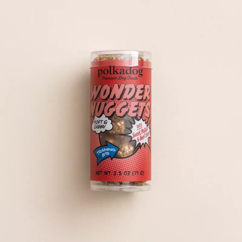[SHORT EXP] Polkadog Sweet Potato & Beef – Wonder Nuggets Mini Tube Dog Treats