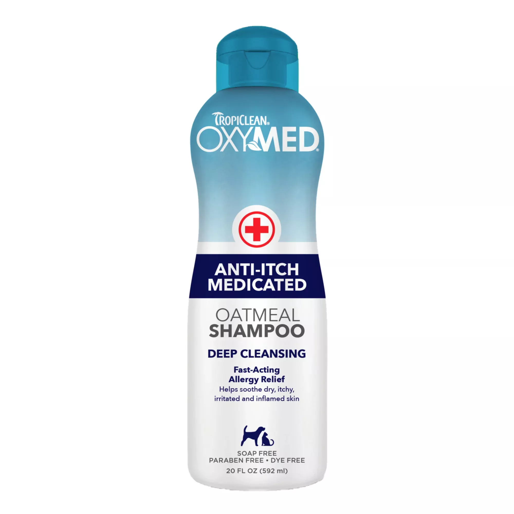 tropiclean-oxymed-hypo-allergenic-oatmeal-dog-cat-shampoo-unscented TropiClean OxyMed Hypo-Allergenic Oatmeal Dog & Cat Shampoo, Unscented