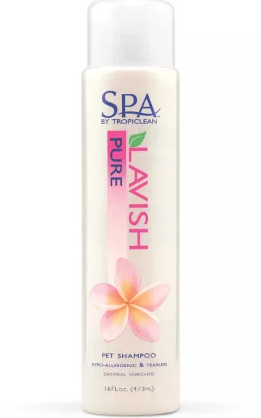 tropiclean-spa-lavish-pure-shampoo-16oz TropiClean Spa Lavish Pure Shampoo 16oz