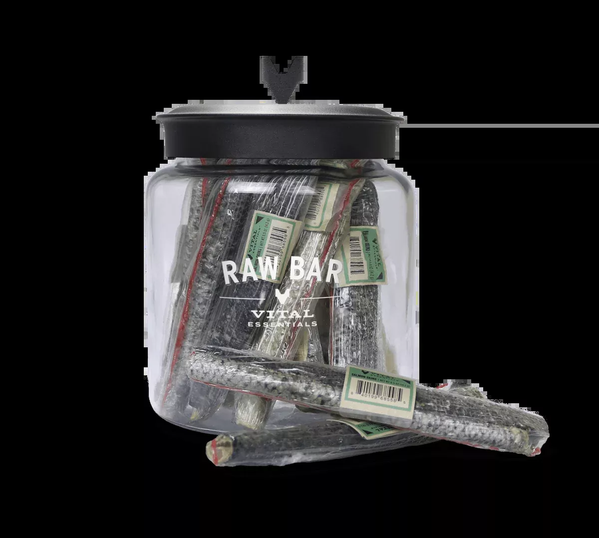 vital-essentials-raw-bar-freeze-dried-raw-salmon-skins-dog-snacks Vital Essentials Raw Bar Freeze Dried Raw Salmon Skins Dog Snacks