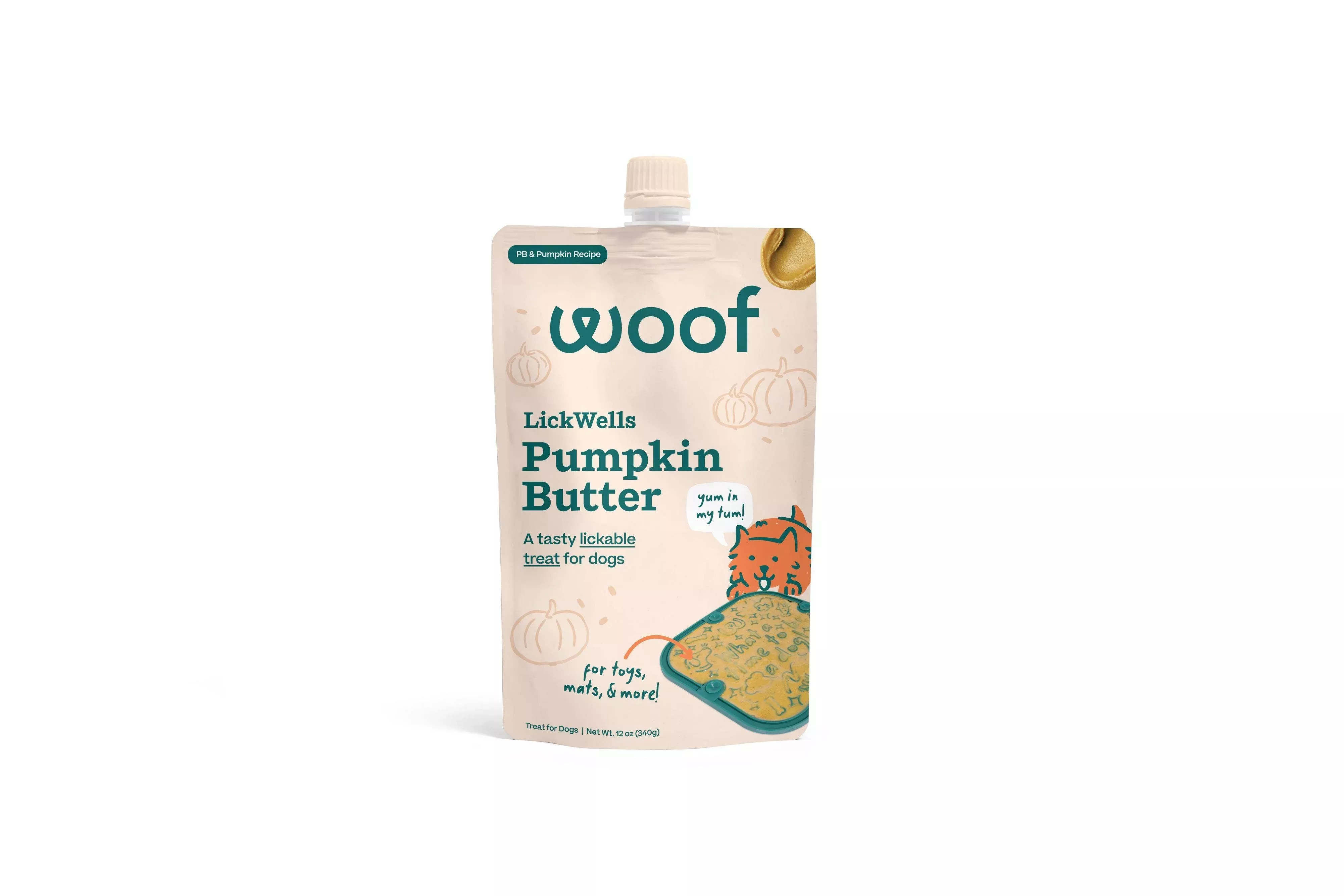 woof-lickwells-pumpkin-butter Woof LickWells, Pumpkin Butter