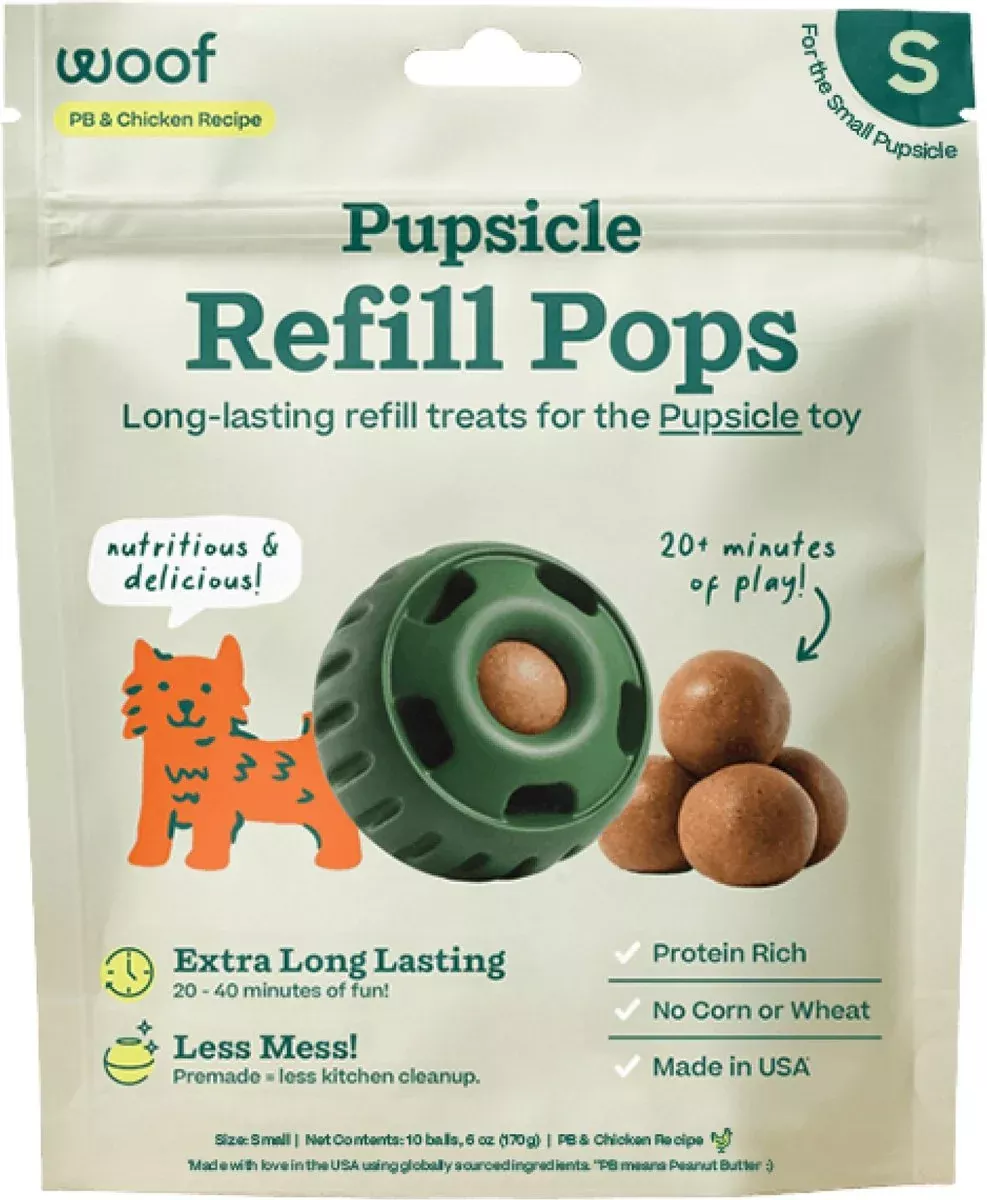 woof-pupsicle-pops-refills-chicken-grain-free-lickable-dog-treats Woof Pupsicle Pops Refills Chicken Grain-Free Lickable Dog Treats