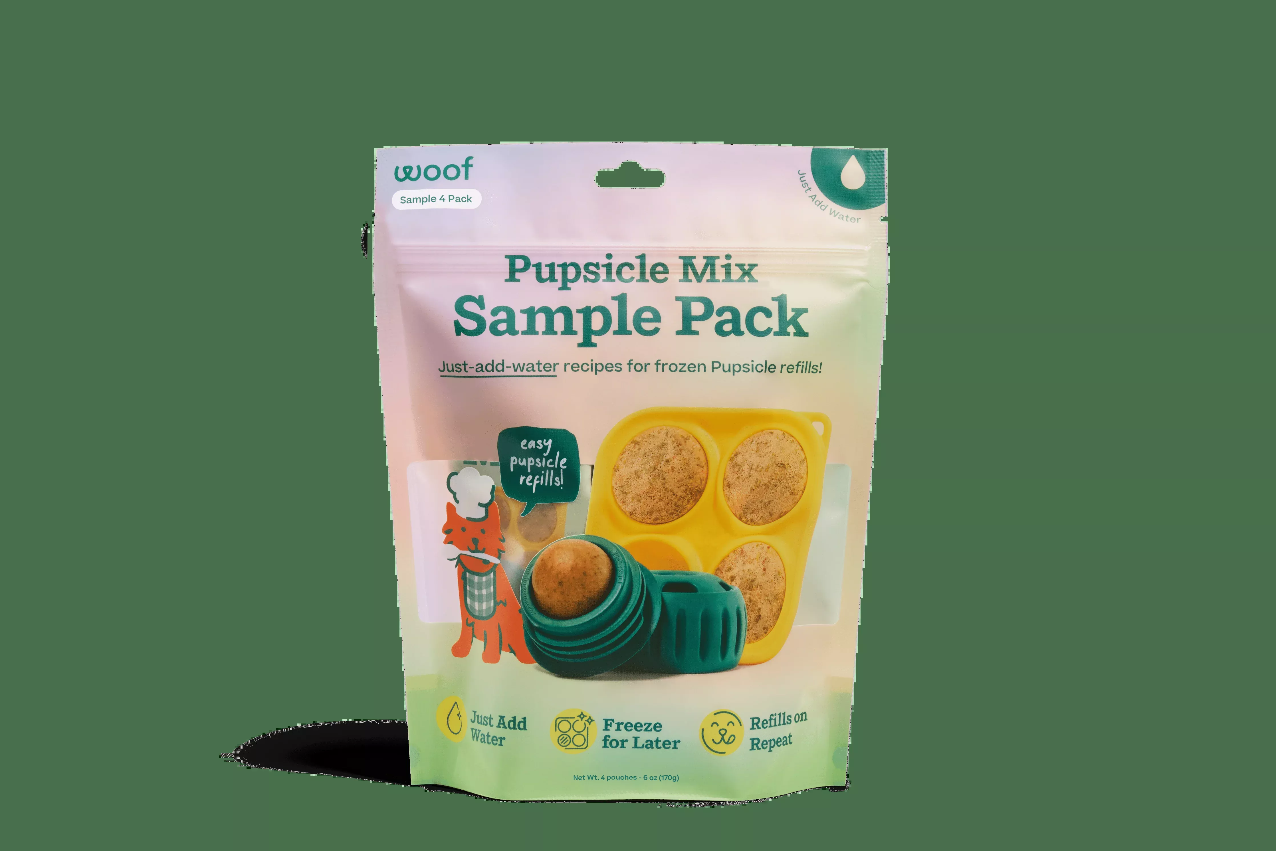 woof-pupsicle-treat-mix-4-pack-sampler Woof Pupsicle Treat Mix - 4 Pack Sampler