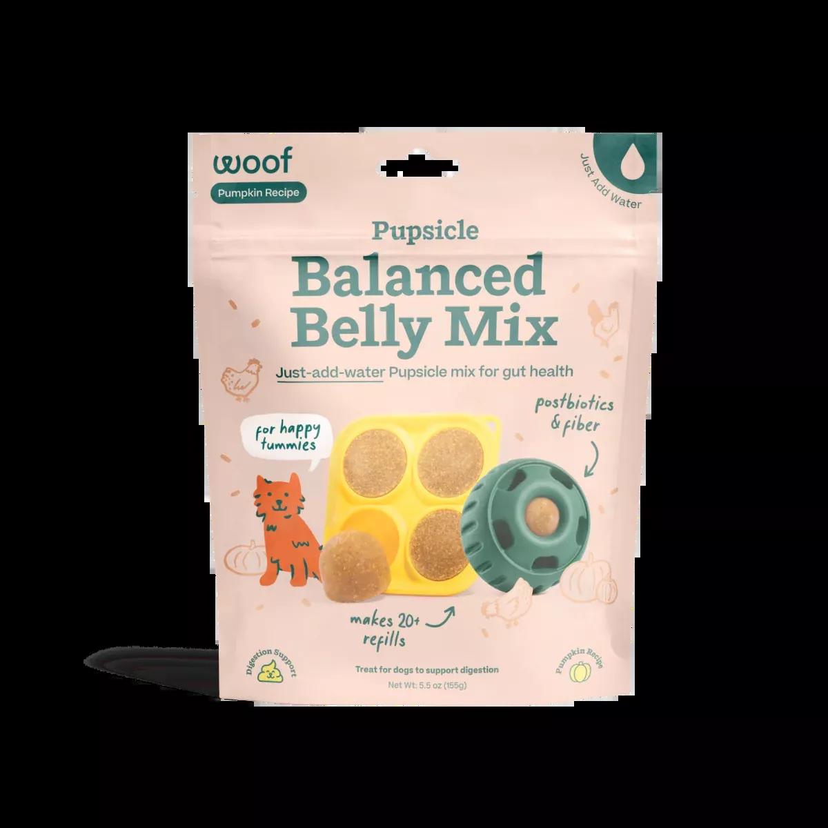 Woof Pupsicle Treat Mix, Balanced Belly