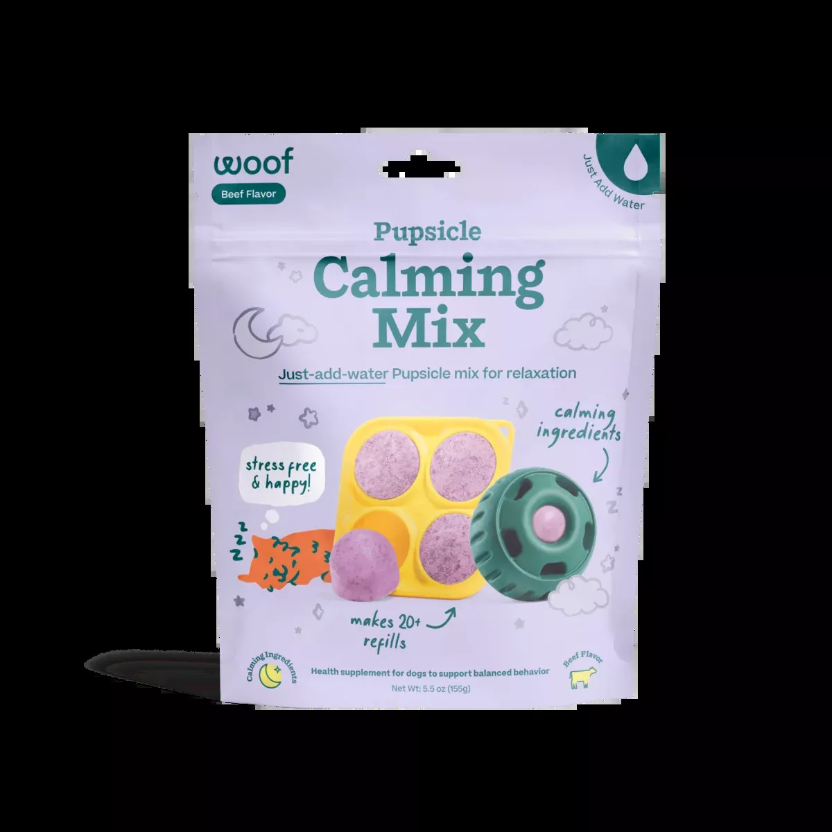 woof-pupsicle-treat-mix-calming Woof Pupsicle Treat Mix, Calming