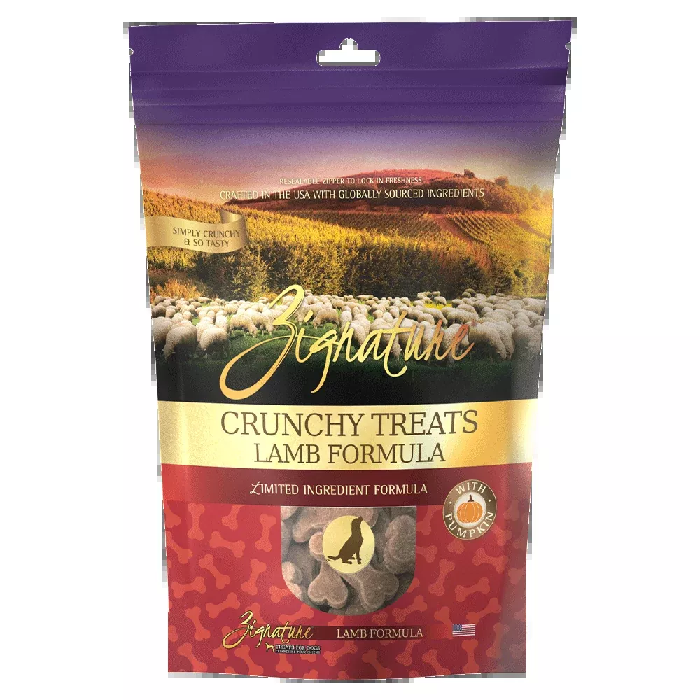 zignature-crunchy-treats-lamb-formula-dog-treats-12-oz-bag Zignature Crunchy Treats Lamb Formula Dog Treats, 12-oz bag