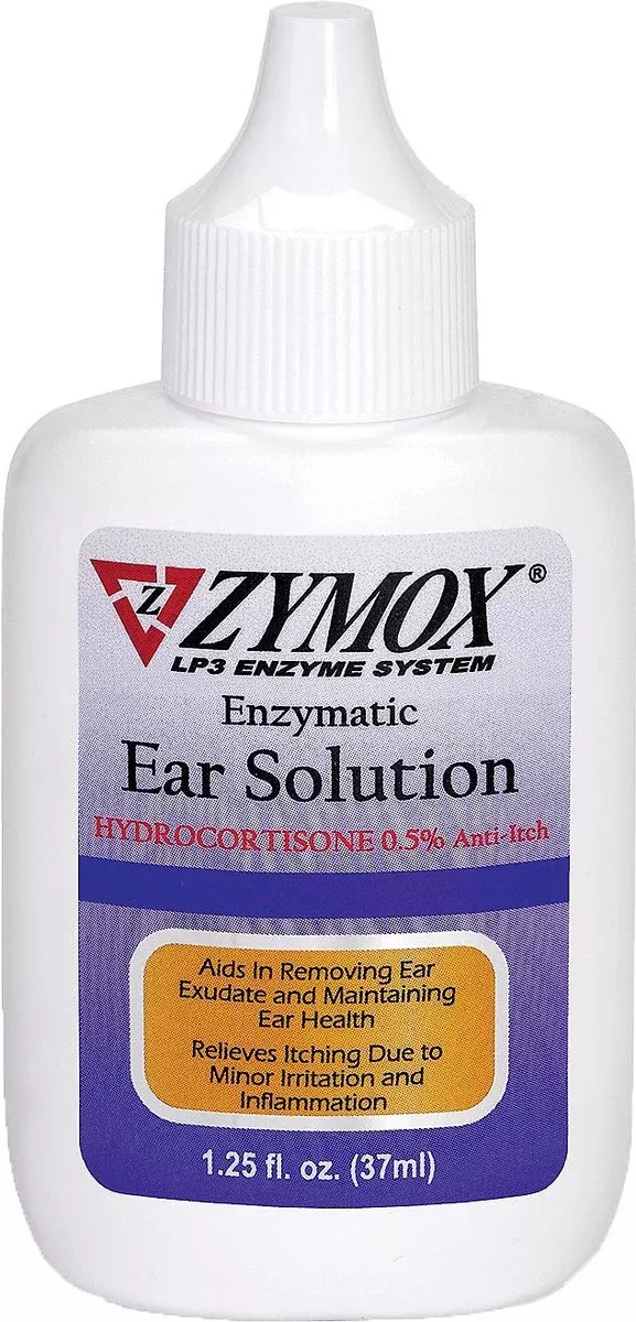 zymox-ear-infection-solution-with-5-hydrocortisone-dogs-cats Zymox Ear Infection Solution with .5% Hydrocortisone for Dogs and Cats