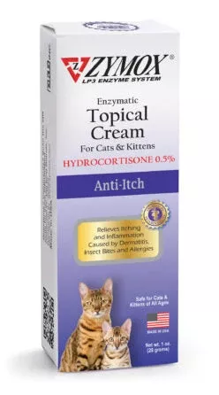 zymox-enzymatic-topical-cream-with-0-5-hydrocortisone-cats-kittens ZYMOX Enzymatic Topical Cream with 0.5% Hydrocortisone for Cats & Kittens